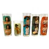 Female Nude Sip N Strip Glasses
