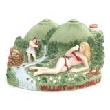 5 1/4"L Valley of the Dolls Amorgosa Dugs Decanter