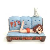PJs Lucky Strike Bar Elko NV 5" Dugs Decanters