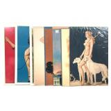 Pin Up Girls And Nude Figural Cutouts