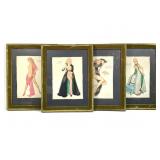 Felt Frame Vargas Girls