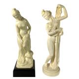 Venus Kallipygos And Bathing Venus Statues