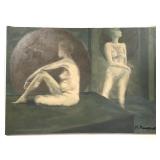 M Musgrave Oil On Canvas