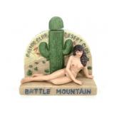 4 3/4"L Battle Mountain NV Dugs Decanter.
