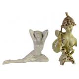 Parian Art Nouveau Statuette +