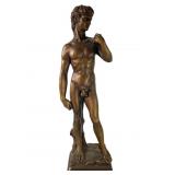 Bronze Painted David Statue