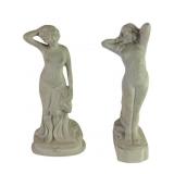 Bisque Nude Figural Statuettes