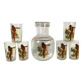 Six Piece Juice Set