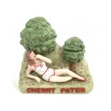 Cherry Patch Crystal NV 4 1/2" Dugs Decanters