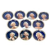 Marilyn The Golden Collection Plates