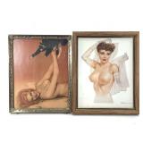 Framed Nude Women Prints