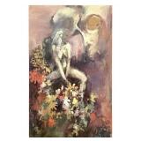 Oil On Masonite Original Art