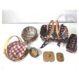 America Themed Longaberger Baskets