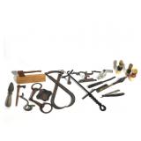 Shaving Brushes Wood Carving Tools Ice Tongs +
