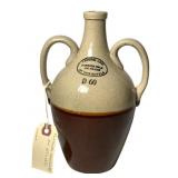 Twin Handle Stoneware Whiskey Jug D 60