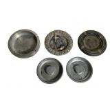 4 Indiana Business Ashtrays & Candle Holders