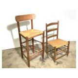 Woven Seat Chair & Bar Stool