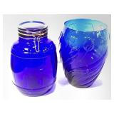 Cobalt Glass Vessels