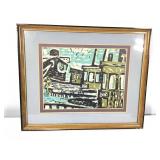 Woodcut Print