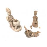 3 Pre-Columbian Figures