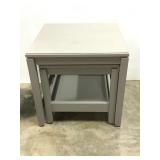 IKEA HAVSTA Nesting Side Tables Grey