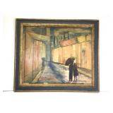 Sue Freudenberg Oil on Board Painting