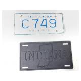 Midwest License Plates