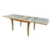 Callagaris Italian Glass Top Small Dining Table