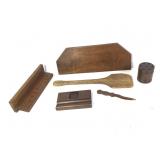 Wood Knife Rack +