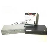 VHS/DVD Players + Rabbit VCR Multiplier