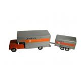 Nylint U-Haul Pressed Steel Truck & Trailer