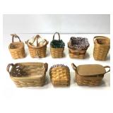 Miniature Longaberger Baskets