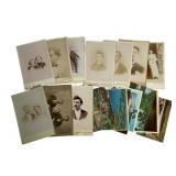 Antique Cabinet Card Photos & Postcards