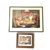 Coolidge "A Bold Bluff" Dogs Playing Poker Prints