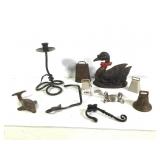 Wrought Iron Holders And Bells