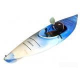 Perception Sport Kayak w/ Paddle Blue and White