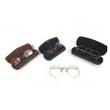 Antique Glasses With Cases