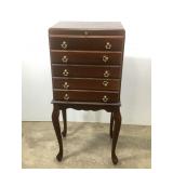 Standing Silver Chest