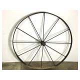 Antique Iron Wagon Wheel