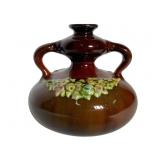 Peters & Reed 2 Handled Squat Vase Art Pottery