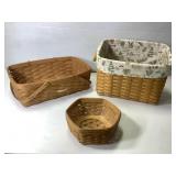 Large Longaberger Baskets