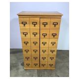 Oak Multimedia Storage Cabinet Mission Style