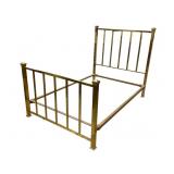 VTG Brass Bed Frame - Square Stock