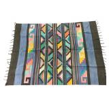 Large Southwest Style Woven Rug