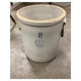 8 Gallon Stoneware Crock UHL Pottery Co