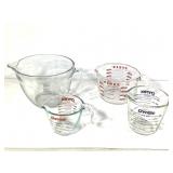 Pyrex Measuring Cups +