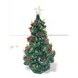 12" H Ceramic Christmas Tree Works