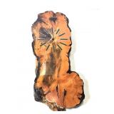 Burl Wood Quartz Clock