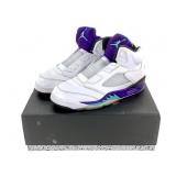 Air Jordan 5 Retro NRG Emerald Grn/Grape Ice Sz 10