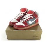 Nike Dunk High Premium SB Silver White Sz 10